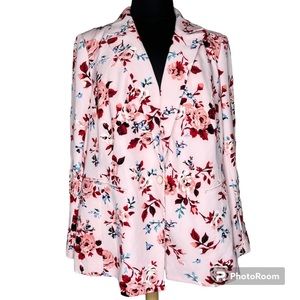 Lane Bryant Floral Blazer